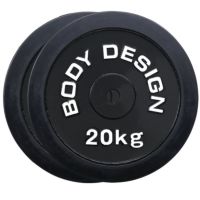 ラバープレート 20kg（2枚セット）