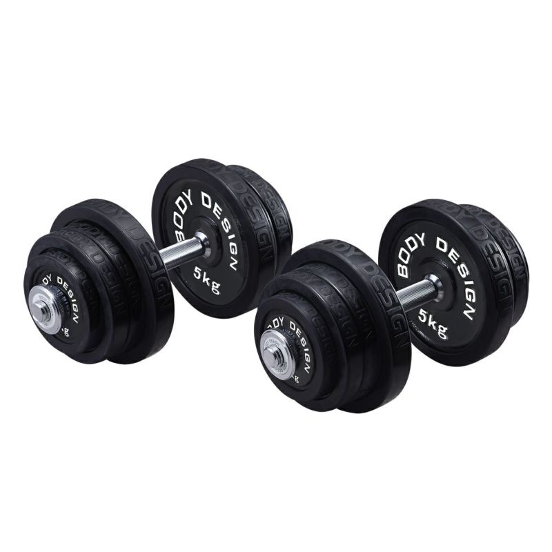 アイロテック ラバーダンベル50kg（片手25kg×2） - トレーニング用品