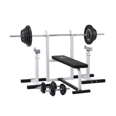 セーフティパックⅠ/ ラバーバーベル100kgセット