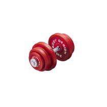 レッドラバーダンベルセット 25kg