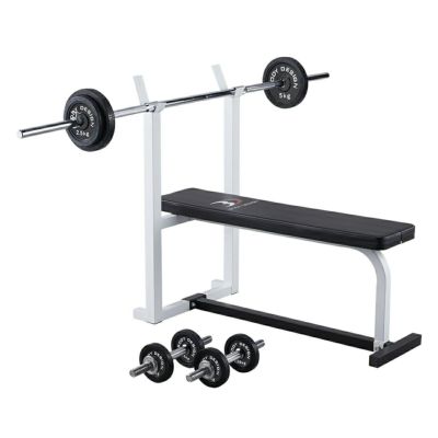 スターターパック / ラバーバーベルセット30kg / シャフト200cm