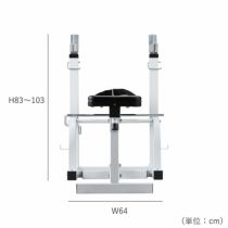 チャレンジャーパック / ラバーバーベルセット70kg / シャフト200cm