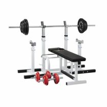 レッドセーフティパックⅡ/ ラバーバーベルセット70kg / シャフト200cm